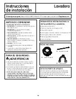 Preview for 40 page of GE GFWH2400L Series Owner'S Manual & Installation Instructions