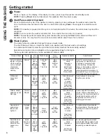 Preview for 6 page of GE GFWN1600 Owner'S Manual & Installation Instructions