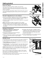 Preview for 11 page of GE GFWN1600 Owner'S Manual & Installation Instructions