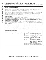 Preview for 28 page of GE GFWN1600 Owner'S Manual & Installation Instructions