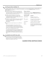 Preview for 67 page of GE GFWR2700 Owner'S Manual & Installation Instructions