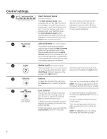 Preview for 8 page of GE GFWR4805 Owner'S Manual & Installation Instructions