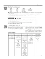 Preview for 13 page of GE GFWR4805 Owner'S Manual & Installation Instructions