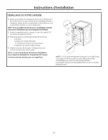 Preview for 52 page of GE GFWR4805 Owner'S Manual & Installation Instructions