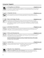 Preview for 96 page of GE GFWR4805 Owner'S Manual & Installation Instructions