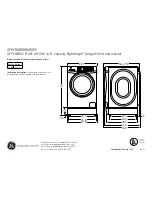 GE GFWR4805FMC Dimensions And Installation Information preview