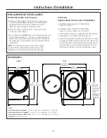 Preview for 52 page of GE GFWS2600 Owner'S Manual & Installation Instructions