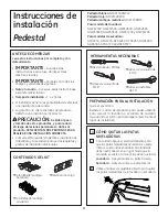 Preview for 9 page of GE GFXP1308FMC Installation Instructions Manual