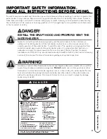 Preview for 3 page of GE GG75T06ASK Use And Care Manual