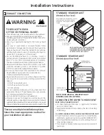 Preview for 7 page of GE GHDS830ED0WS Installation Instructions Manual