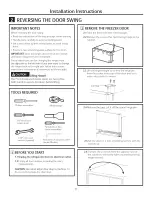 Preview for 11 page of GE GIE Owner'S Manual And Installation Instructions