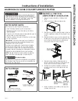 Preview for 43 page of GE GIE21 Owner'S Manual & Installation Instructions