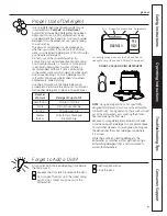 Предварительный просмотр 9 страницы GE GLC4100 Series Owner'S Manual