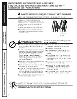 Предварительный просмотр 20 страницы GE GLC4100 Series Owner'S Manual