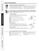 Предварительный просмотр 8 страницы GE GLC4100N Owner'S Manual