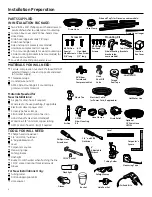 Preview for 2 page of GE GLC5604VBB Installation Instructions Manual