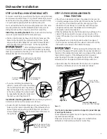 Preview for 9 page of GE GLC5604VBB Installation Instructions Manual