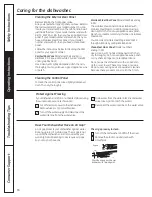 Preview for 16 page of GE GLD3806T Owner'S Manual