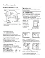 Preview for 3 page of GE GLD4468R10SS Installation Instructions Manual