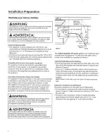 Preview for 4 page of GE GLD4468R10SS Installation Instructions Manual