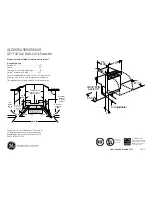 GE GLD5604V Dimensions And Installation Information preview