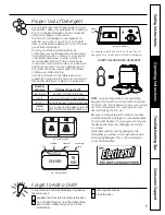 Предварительный просмотр 9 страницы GE GLD6200L Owner'S Manual