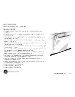 Preview for 2 page of GE GLD7708V Dimensions And Installation Information