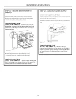 Предварительный просмотр 9 страницы GE GLDT690D00BB Installation Instructions Manual