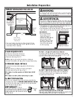 Preview for 3 page of GE GLDT690J__BB Installation Instructions Manual