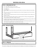 Предварительный просмотр 12 страницы GE GLDT690J__BB Installation Instructions Manual