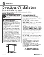 Предварительный просмотр 13 страницы GE GLDT690J__BB Installation Instructions Manual