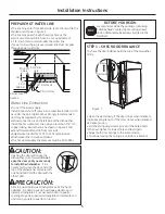 Preview for 5 page of GE GLDT690T Installation Instructions Manual