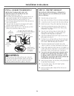 Предварительный просмотр 11 страницы GE GLDT696J-SS Installation Instructions Manual