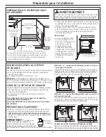 Предварительный просмотр 15 страницы GE GLDT696J-SS Installation Instructions Manual