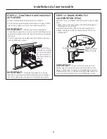 Предварительный просмотр 21 страницы GE GLDT696J-SS Installation Instructions Manual