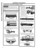 Preview for 12 page of GE GLE12HSLSS Owner'S Manual & Installation Instructions