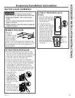 Предварительный просмотр 21 страницы GE GLE12HSLSS Owner'S Manual & Installation Instructions