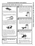 Предварительный просмотр 23 страницы GE GLE12HSLSS Owner'S Manual & Installation Instructions