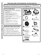 Предварительный просмотр 74 страницы GE GLE12HSLSS Owner'S Manual & Installation Instructions