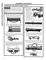 Preview for 12 page of GE GLE12HSPSS Owner'S Manual & Installation Instructions