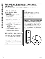 Preview for 66 page of GE GLE12HSPSS Owner'S Manual & Installation Instructions