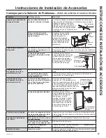 Предварительный просмотр 83 страницы GE GLE12HSPSS Owner'S Manual & Installation Instructions