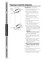 Preview for 10 page of GE GMR04BANEBB Owner'S Manual & Installation Instructions