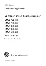 GE GMV070BAYR Use & Care Manual preview