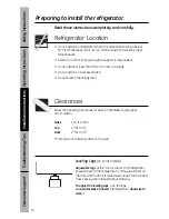 Preview for 10 page of GE GMX03BL series Owner'S Manual & Installation Instructions