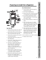 Preview for 11 page of GE GMX03BL series Owner'S Manual & Installation Instructions