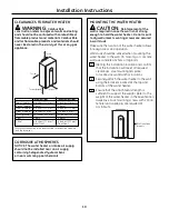 Preview for 10 page of GE GN75DNSRSA Installation Instructions Manual