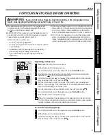 Предварительный просмотр 5 страницы GE GN75DNSRSA Owner'S Manual