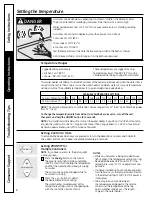 Предварительный просмотр 6 страницы GE GN75DNSRSA Owner'S Manual