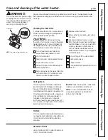 Предварительный просмотр 7 страницы GE GN75DNSRSA Owner'S Manual